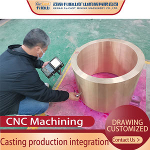 Pièces de broyeur à rouleaux Accessoires en cuivre en acier inoxydable Manchon en bronze laiton non standard personnalisé - Product Image 2