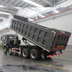 सैंड टिपर आपूर्तिकर्ता हैवी ड्यूटी शैकमैन 12 व्हीलर डंप ट्रक H3000 30ton 40 टन कैमरा चीन 10 ट्विन स्टीयरिंग डंप ट्रक मैनुअल