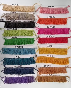 ZSY Ingrosso <span class=keywords><strong>Frange</strong></span> Colorate in Rafia 100% <span class=keywords><strong>per</strong></span> Decorazione di Abbigliamento, <span class=keywords><strong>Tende</strong></span>, Tessili <span class=keywords><strong>per</strong></span> la Casa e Colletti - Alla Moda - Product Image 4