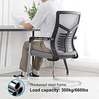 Fauteuil ergonomique moderne en maille avec pivot et base fixe en chrome pour bureau de direction et étude à domicile