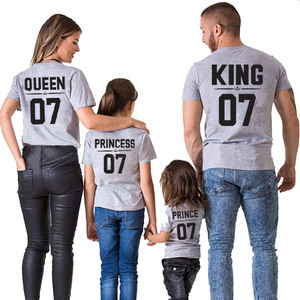 Ropa de sublimación para padres e hijos, trajes a juego, camiseta familiar - Product Image 1