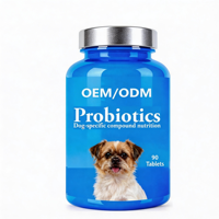 Comprimés à croquer probiotiques pour chiens, best-seller transfrontalier, SUPPLÉMENTS VÉTÉRINAIRES, supplément de calcium pour la santé osseuse en flacon