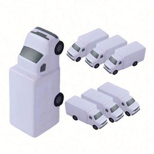 Popular Custom PU Foam Logistics Truck Stress Ball Antistress Squeeze <b>Fidget</b> Toy Anxiety Relief Printing Logo - Product Image 3