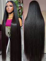 Peluca de Cabello Humano SDD Vietnamita sin Pegamento, Lista para Usar, 250% de Densidad, Lisa, con Encaje Frontal HD 13x6, Precortada y con Nudos Pre-Decolorados