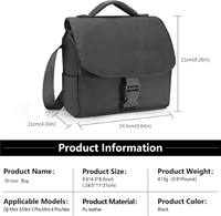 Sac de transport portable pour drone de la série Flip Mini, sac de rangement durable pour drone à bandoulière, sac de voyage pour appareil photo numérique