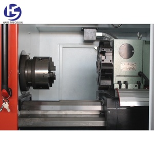 Ck6432 băng ghế dự bị máy tiện CNC máy Thanh trung chuyển cho ăn tự động Máy tiện CNC với mâm cặp thủy lực - Product Image 6