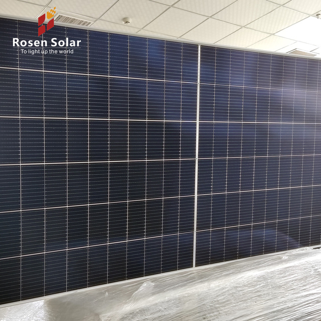 Monocrystallaine Solar Panel Half Cell 650w 700w 720w 800w Solar Modules