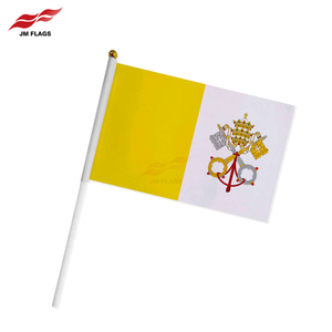 Productos óptimos <span class=keywords><strong>Bandera</strong></span> nacional <span class=keywords><strong>del</strong></span> <span class=keywords><strong>Vaticano</strong></span> 60*90cm Banderas ondeantes <span class=keywords><strong>de</strong></span> mano <span class=keywords><strong>del</strong></span> <span class=keywords><strong>Vaticano</strong></span> - Product Image 2