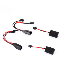 Luz de matrícula de coche de 12V, luces LED blancas para Skoda Seat Leon Ibiza VW Golf 4 5 6 7 Passat CC Polo Scirocco