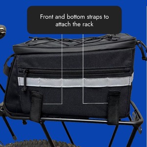 Meilleures ventes, échantillon gratuit, sac de guidon de vélo personnalisé, sac de rangement avant pour vélo, sacoche de selle de vélo - Product Image 1