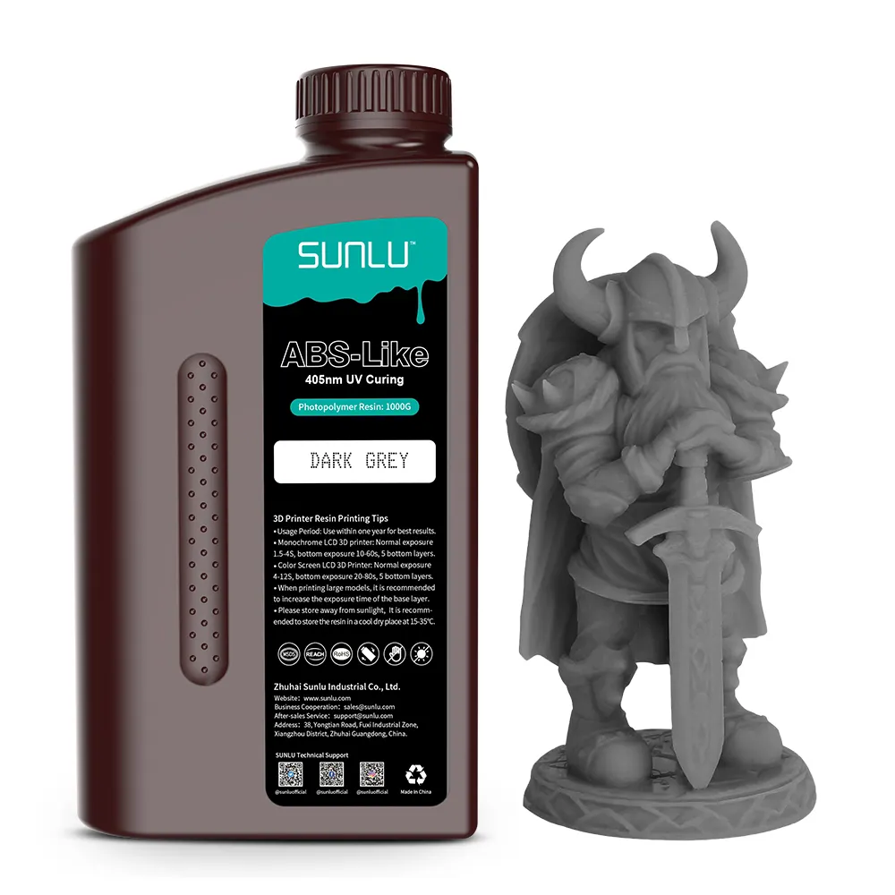 Жидкая смола для 3D-принтера SUNLU 4k, 6k, 8k, фотополимер для изготовления ювелирных изделий из АБС-пластика