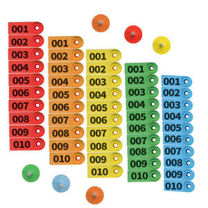 Nouvelles étiquettes d'oreille animales en TPU pour porcs, moutons et chèvres avec codage laser et impression de logo personnalisé - Product Image 1