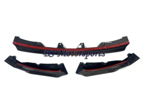 3-pcs V Phong Cách G80 <span class=keywords><strong>M3</strong></span> g82 G83 M4 thực sự sợi carbon phía trước Bumper Lip Splitter cho <span class=keywords><strong>BMW</strong></span> <span class=keywords><strong>M3</strong></span> M4 phía trước Bumper Spoiler môi - Product Image 2