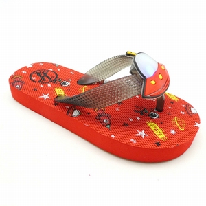 Sandalias LED con estampado personalizado para niños, <span class=keywords><strong>chanclas</strong></span> de fútbol, 2021 - Product Image 5