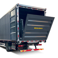 Lève-plateau intégré haute résistance, capacité de charge de 0,5 à 1 tonne, pour fourgons et camions, facilitant le chargement et le déchargement