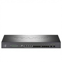 TL-SG2414F 14 Gigabit Fiber Managed Enterprise Switch dengan 4 Port Serba Optik dan Manajemen Jaringan