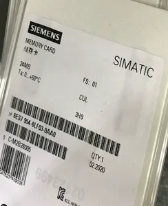 Siemens Nieuwe Originele S7-1500 Cpu Geheugenkaart 6es7954-8lf03-0aa0 6es7 954-8lf03-0aa0 007