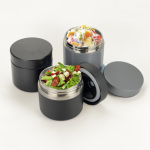 Conteneur à déjeuner multifonctionnel à double paroi en acier inoxydable 304, isolé sous vide, 22 oz, thermos, nourriture chaude, soupe, utilisation en cuisine, américain - Product Image 1