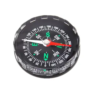 45mm Mini OEM Cheap Transparent Compass Survival Liquid Filled Compass