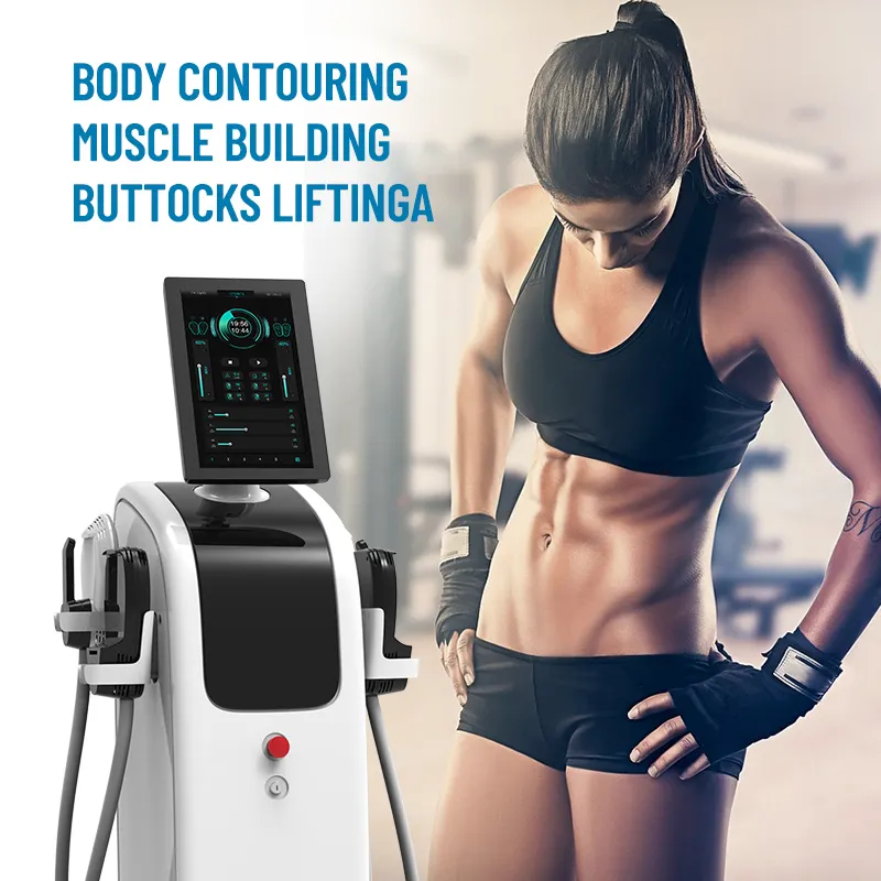 2023 Ems Machine Beeldhouwen 12 Tesla 4 Handvat Ems Slanke Neo Musculpting Body Contouring Machine