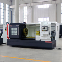 Torno CNC Horizontal de Alta Precisión CK6180, Cama Plana Reforzada, Sistema de Control GSK, Certificación CE, Alta Seguridad