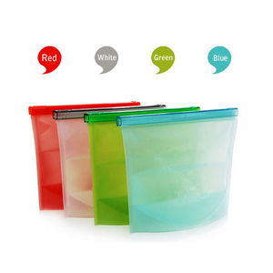 Custom Reusable Pouch Container Packing Set Food Grade Silicone <b>Bag</b> - Product Image 1