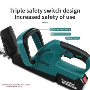 Sécateur à batterie lithium sans fil 21V, outil de taille portatif sans balais rechargeable pour arbustes de jardin - Product Image 5