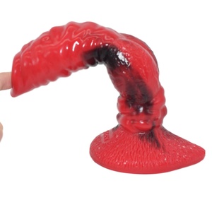21.5CM LONG Factory Price Sex Toys Good Orgasm Sex Toys Animal Fashion Nice Dog Wolf <b>Dildo</b> for Female - Product Image 5