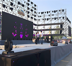 Led hiển thị tổ chức sự kiện đám cưới nền sân khấu chương trình sân khấu Led video tường DJ Booth - Product Image 3