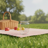 Bouteilles en plastique transparent jetables en forme de canette avec couvercles, qualité alimentaire, personnalisables pour café glacé, smoothies, boissons