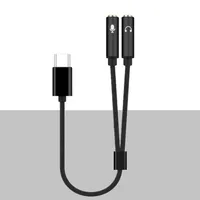 Tarjeta de Sonido USB Tipo C con Conector de 3.5mm, Interfaz de Audio, Adaptador para Auriculares y Micrófono, Compatible con Software de Karaoke, Transmisión en Vivo y Computadora