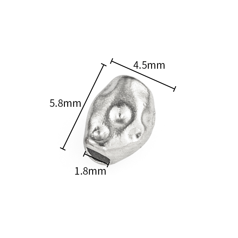 Acier A2765 4,5x5,8mm trou 1,8mm