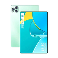 Nouvelle tablette PC WIFI 10 pouces Android pas chère 4G 5G RAM 12 Go ROM 512 Go pour l'étude, le travail, le divertissement, tablette avec clavier, étui, stylet