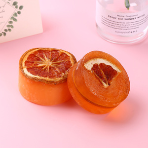 OEM Customized High Quality Handmade Organic Vegan Solid Travel Size Bath <b>Soap</b> Bars Dried <b>Lemon</b> Flower Whitening Herbal - Product Image 5