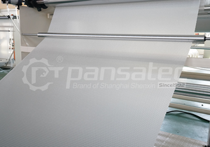 Pansarec <span class=keywords><strong>2</strong></span>层气泡膜包裹PET机PE塑料加工，带核心电机PLC组件，用于板材应用 - Product Image 3