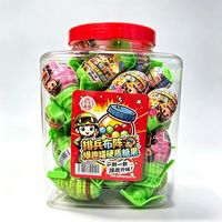 Fabrieksaanpassing Meerkleurige Ronde Jawbreaker Harde Snoepjes Potverpakking Gemengde Fruitige Smaken Kinderen Speelgoed Snoep