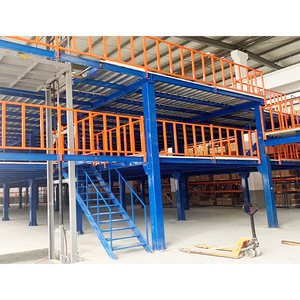 Structural Steel Rack Support Mezzanine System Integrated <b>Storage</b> Platform for Heavy Duty Fitness & Sports Equipment - Product Image 2