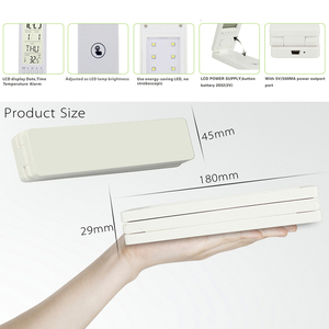 Foldable <span class=keywords><strong>led</strong></span> mini desk lamp stepless dimmer desk lamp USB - Product Image 5