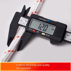 Cuerda de seguridad de trabajo aéreo con núcleo de alambre de acero de doble gancho para edificios de gran altura, rescate de incendios y mantenimiento de protección anticaída de <span class=keywords><strong>Escape</strong></span> - Product Image 3