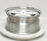 Neue Geruida Glänzend Weiße Polierte Fünfspeichen Geschmiedete Aluminiumlegierung Räder 6 Jahre Garantie 12000T S4-00073 18-24 Maßanfertigung