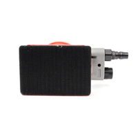 Mini Pneumatic Square Sander, Air Orbital Sander for Woodworking, Auto Body Polishing