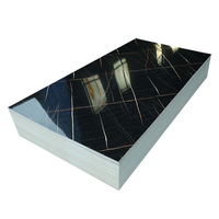 Nouvelle arrivée Panneaux muraux Uv en marbre PVC pour panneaux TV Feuille de marbre PVC Panneau marbré 3mm