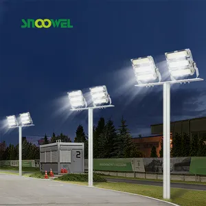 CB SAA ENEC IP67 su geçirmez açık hava Led projektör 50W 100w 200w 300w 400W 500w 600W yüksek direk spor alanı sel stadyum ışıkları