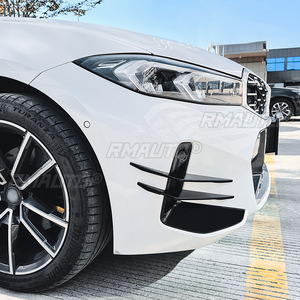 สำหรับ BMW ซีรีส์ 3 G20 G21 LCI M Sport 2023+ สปอยเลอร์กันชนหน้า ฝาครอบไฟตัดหมอก แอร์ไนฟ์ สปลิตเตอร์ ชุดแต่ง - Product Image 6