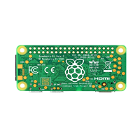 Placa de Desarrollo Raspberry Pi Zero 2W, Plástico, 1GHz Quad-Core, 512MB RAM, WiFi 4.2, BLE