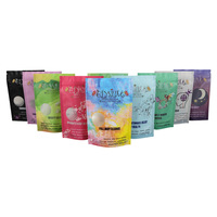 Op maat gedrukte, hersluitbare stand-up pouch voor kruidenthee met ritssluiting voor retail voedselverpakkingen, hoge barrière aluminiumfolie, matte afwerking