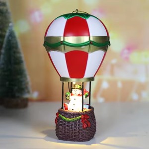 Bonhomme <span class=keywords><strong>de</strong></span> neige père noël montgolfière noël lumière LED décoration <span class=keywords><strong>de</strong></span> cabine noël ornements lumineux décorations <span class=keywords><strong>de</strong></span> noël - Product Image 4