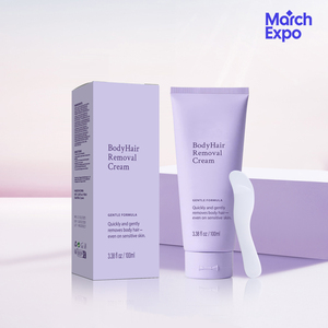 <span class=keywords><strong>Cremas</strong></span> Depilatorias Herbales Indoloras e Hidratantes, Eliminación Rápida y Suave del Vello Corporal, Blanqueamiento, Cuidado de la Piel Suave, Salud para Mujeres y Hombres - Product Image 2