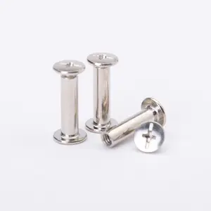 Best Selling 5mm-150mm Nickel-Plated Rivets Carbon Steel Material Principal and Auxiliary Rivets