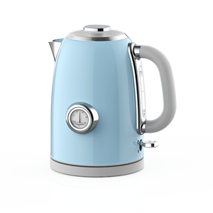 Bouilloire Électrique Rétro 1,7 L avec Indicateur de Température et Élément Chauffant Dissimulé pour le Thé, le Café et la Préparation Quotidienne - Product Image 2